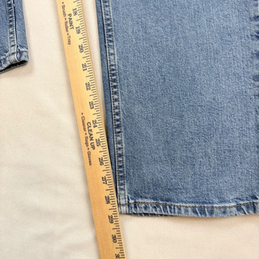Levis 514 Straight Fit Mens Jeans W36‎ L30 Blue Denim Medium Wash 00514-1593